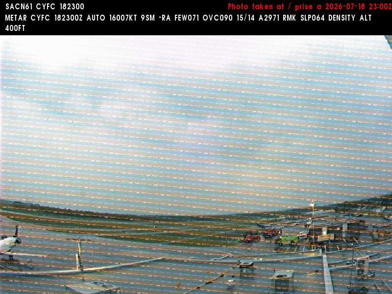 Web Cam image of Fredericton Airport (West)