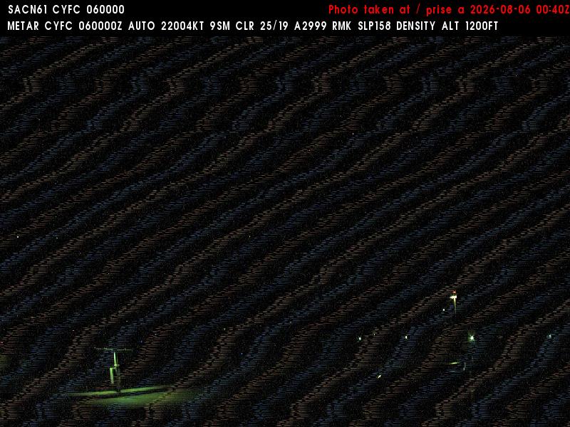 Web Cam image of Fredericton Airport (West)