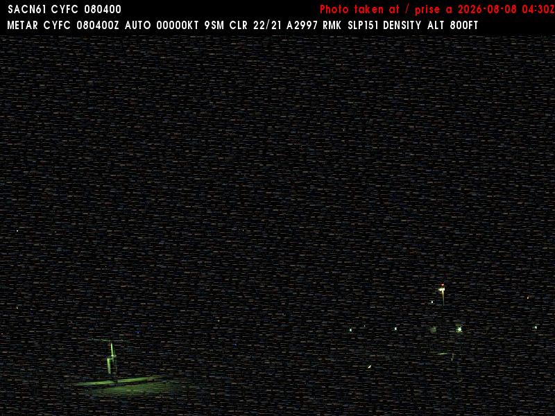 Web Cam image of Fredericton Airport (West)