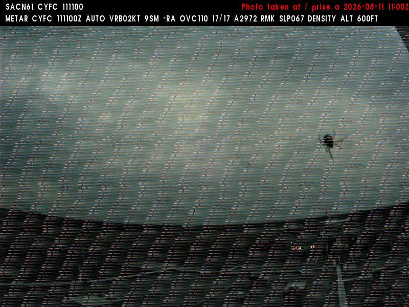 Web Cam image of Fredericton Airport (West)