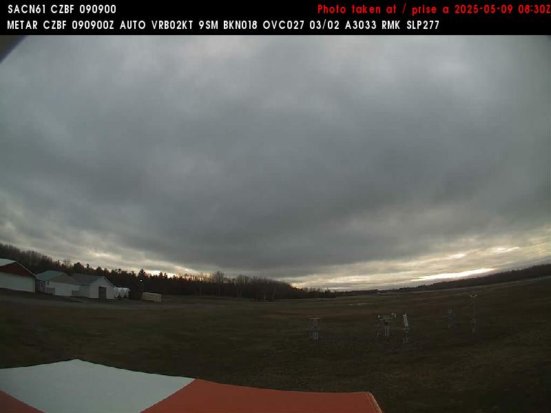 Web Cam image of Bathurst Airport (East)