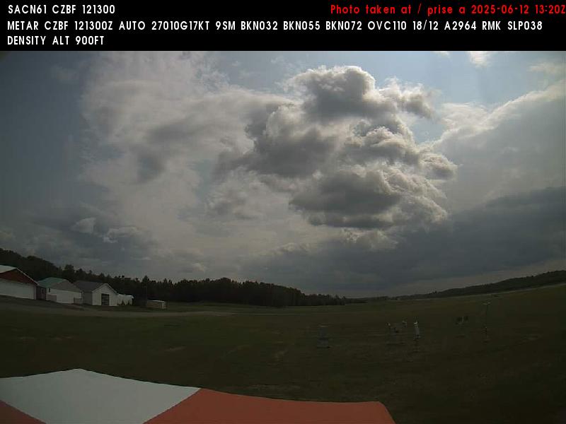 Web Cam image of Bathurst Airport (East)