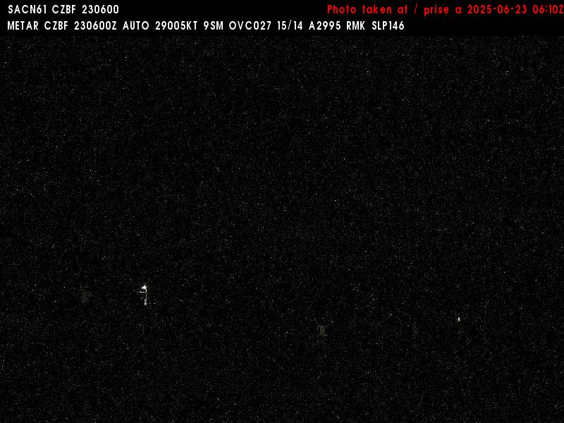 Web Cam image of Bathurst Airport (East)