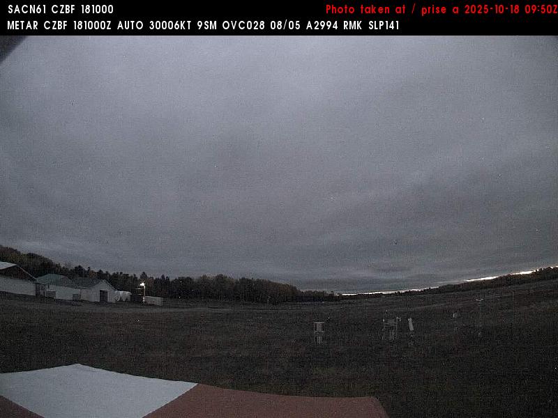 Web Cam image of Bathurst Airport (East)