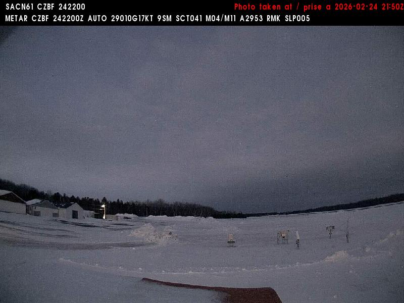 Web Cam image of Bathurst Airport (East)