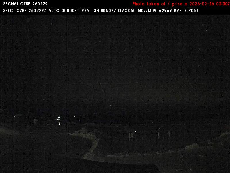 Web Cam image of Bathurst Airport (East)