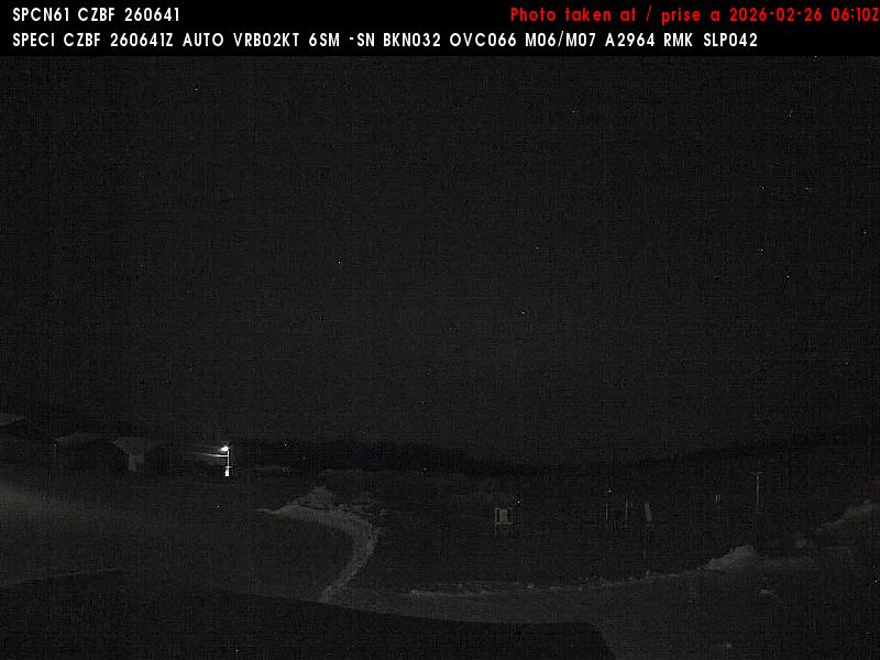 Web Cam image of Bathurst Airport (East)