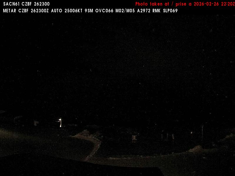 Web Cam image of Bathurst Airport (East)