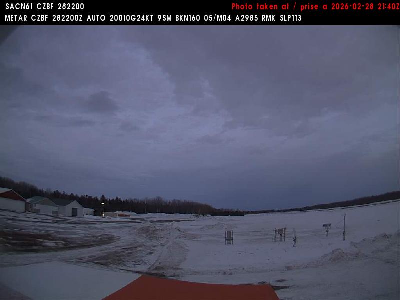 Web Cam image of Bathurst Airport (East)