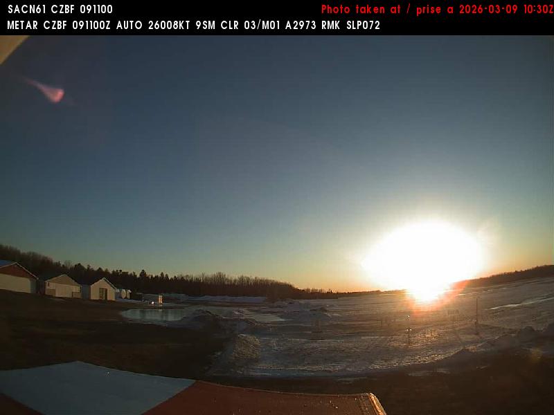 Web Cam image of Bathurst Airport (East)