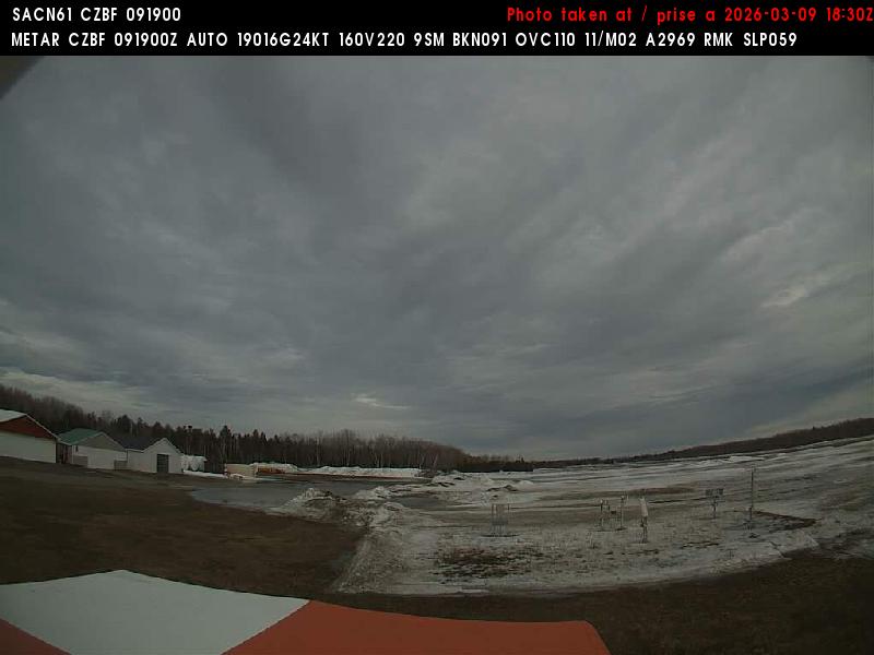 Web Cam image of Bathurst Airport (East)