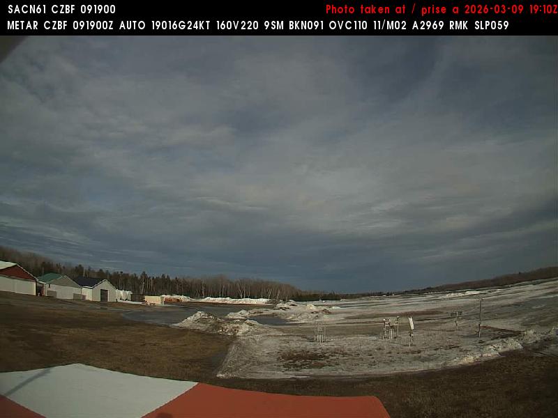 Web Cam image of Bathurst Airport (East)