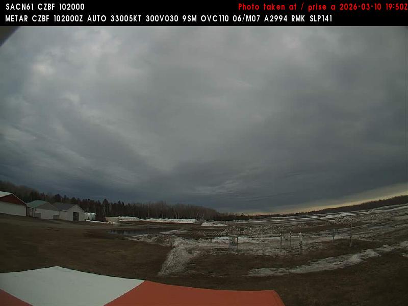 Web Cam image of Bathurst Airport (East)