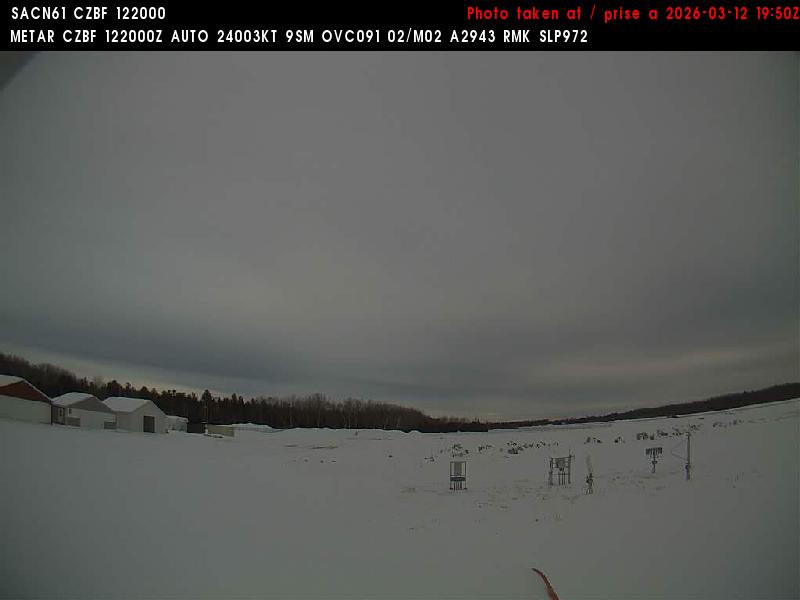 Web Cam image of Bathurst Airport (East)