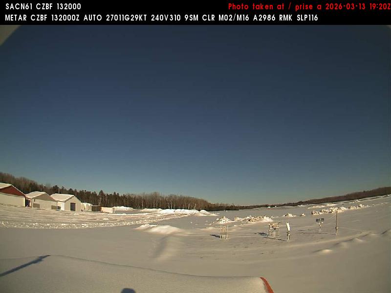 Web Cam image of Bathurst Airport (East)