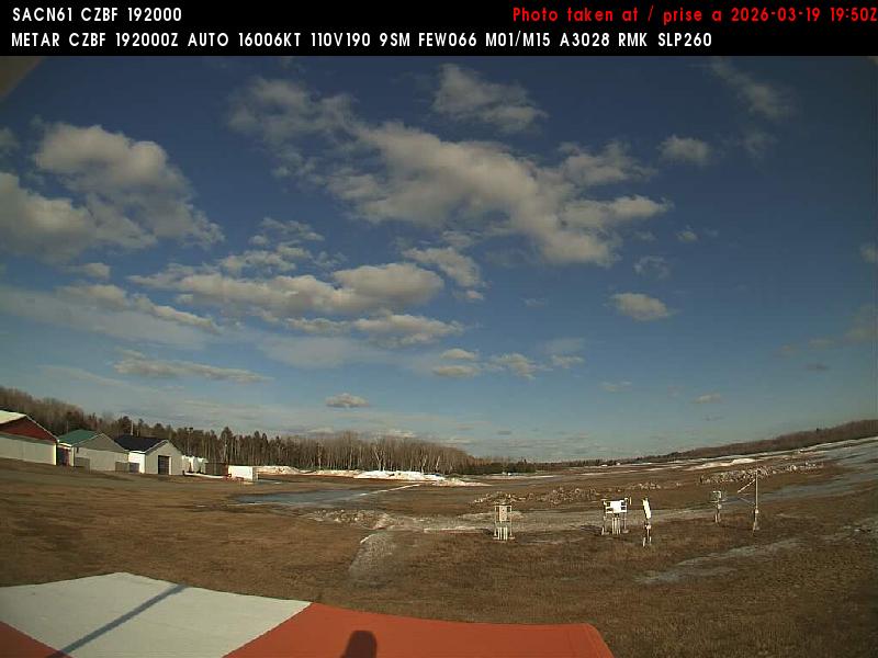 Web Cam image of Bathurst Airport (East)