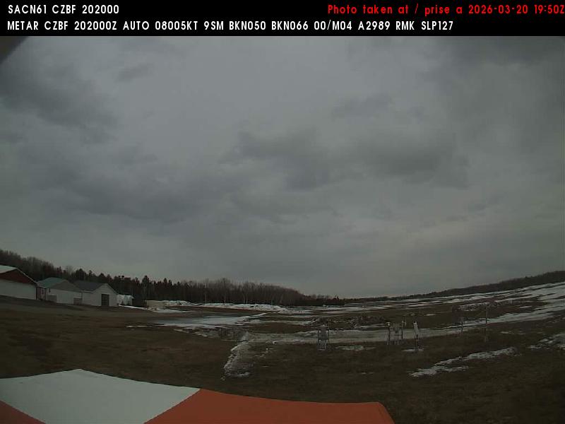 Web Cam image of Bathurst Airport (East)