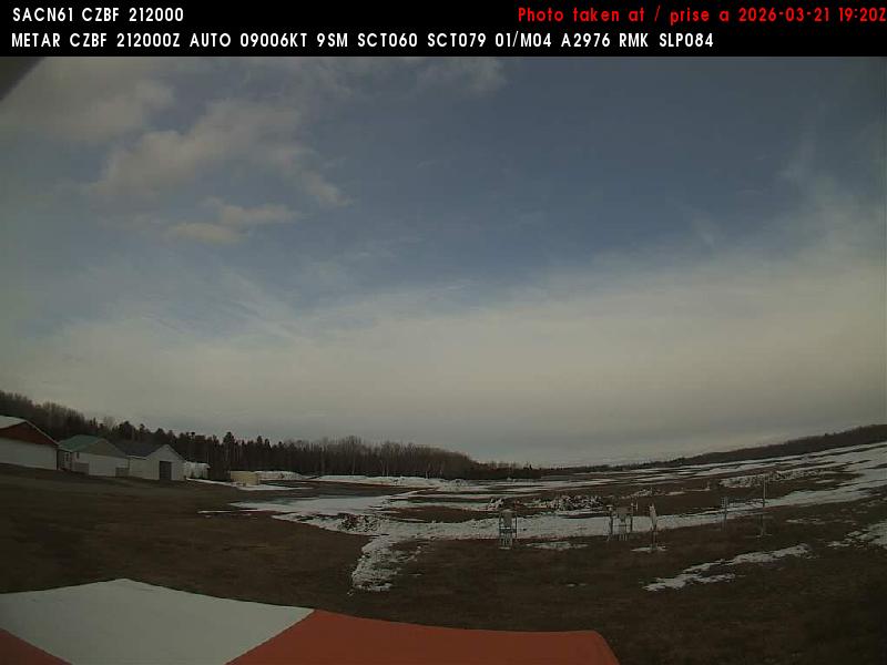 Web Cam image of Bathurst Airport (East)