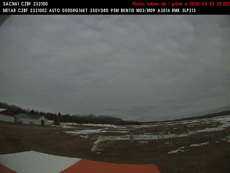 Web Cam image of Bathurst Airport (East)