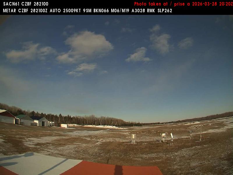 Web Cam image of Bathurst Airport (East)