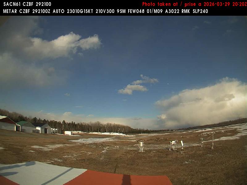 Web Cam image of Bathurst Airport (East)