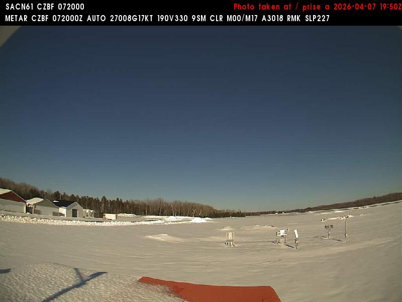 Web Cam image of Bathurst Airport (East)