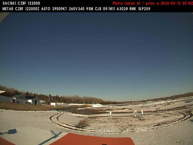 Web Cam image of Bathurst Airport (East)