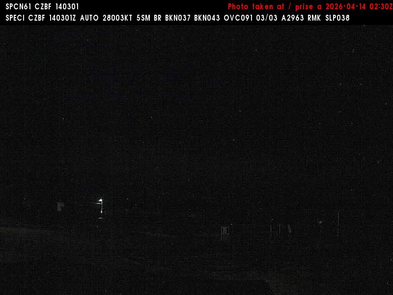 Web Cam image of Bathurst Airport (East)