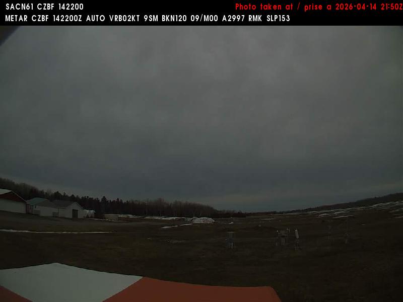 Web Cam image of Bathurst Airport (East)