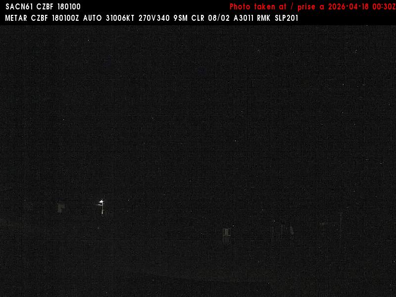 Web Cam image of Bathurst Airport (East)