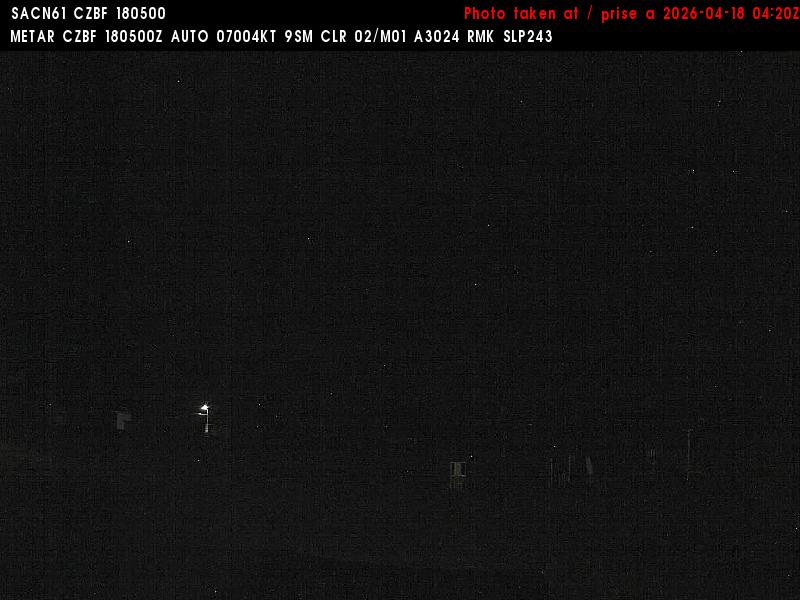 Web Cam image of Bathurst Airport (East)