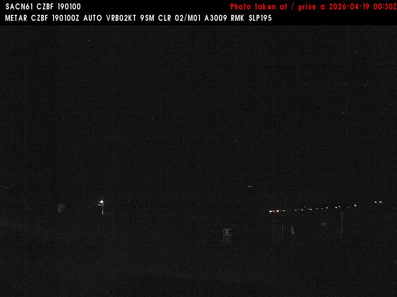 Web Cam image of Bathurst Airport (East)