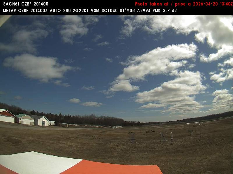 Web Cam image of Bathurst Airport (East)