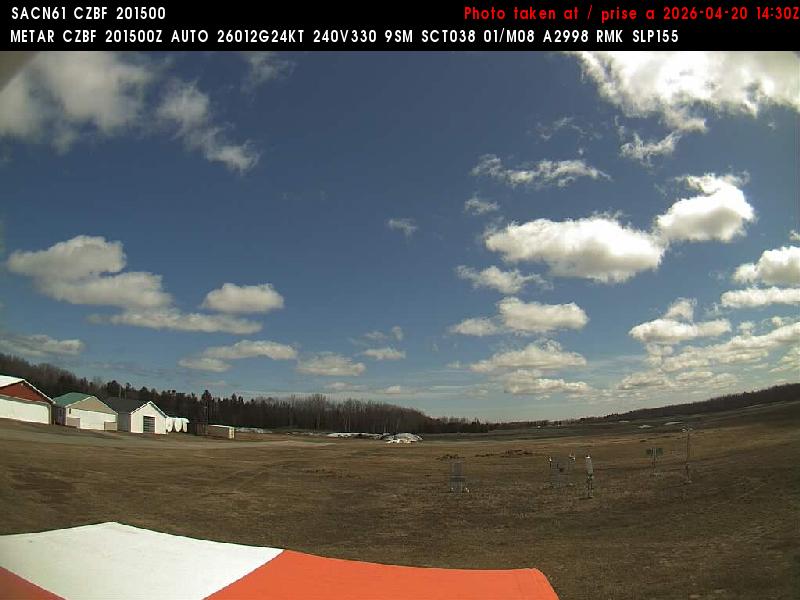 Web Cam image of Bathurst Airport (East)