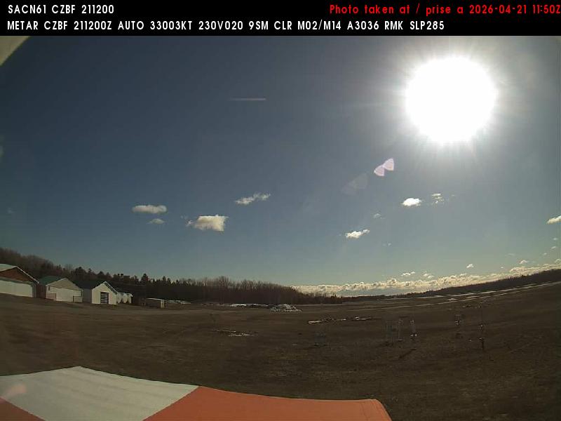 Web Cam image of Bathurst Airport (East)