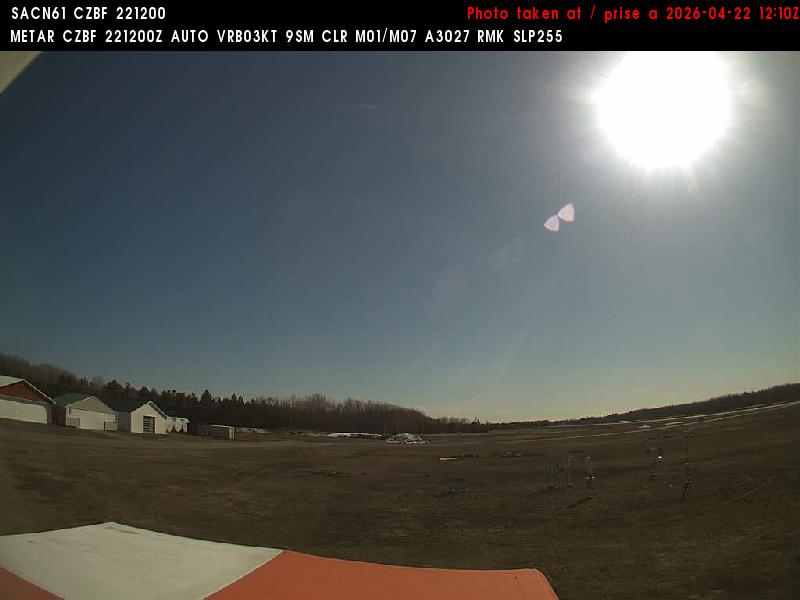 Web Cam image of Bathurst Airport (East)