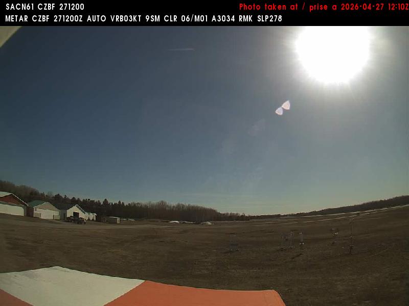 Web Cam image of Bathurst Airport (East)