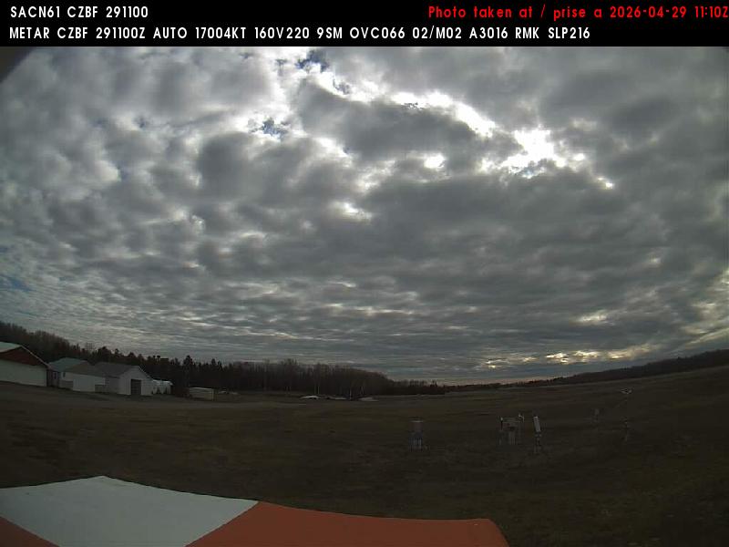 Web Cam image of Bathurst Airport (East)