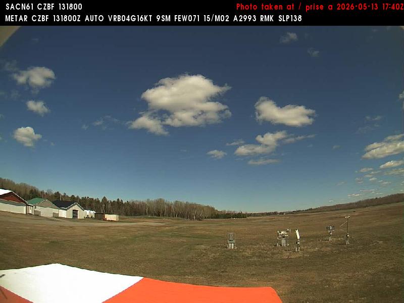 Web Cam image of Bathurst Airport (East)
