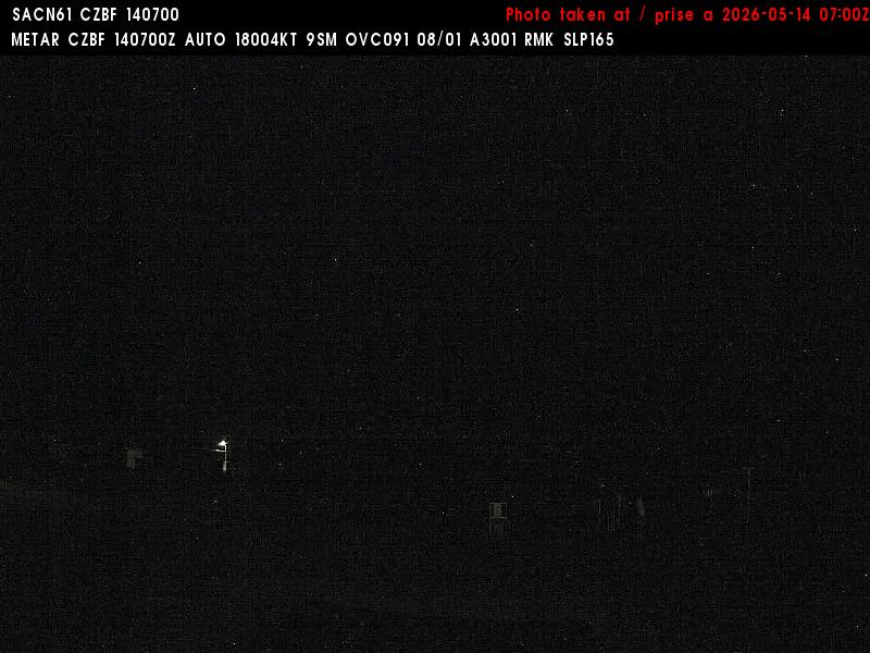 Web Cam image of Bathurst Airport (East)