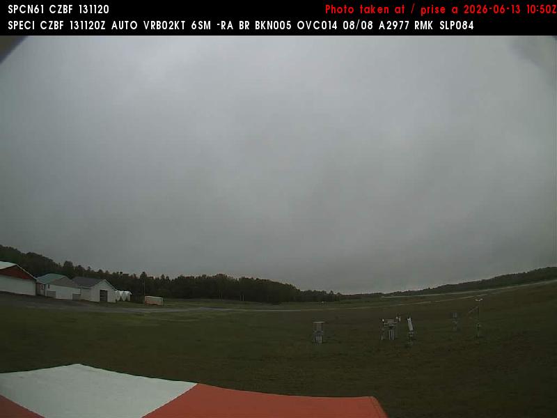 Web Cam image of Bathurst Airport (East)