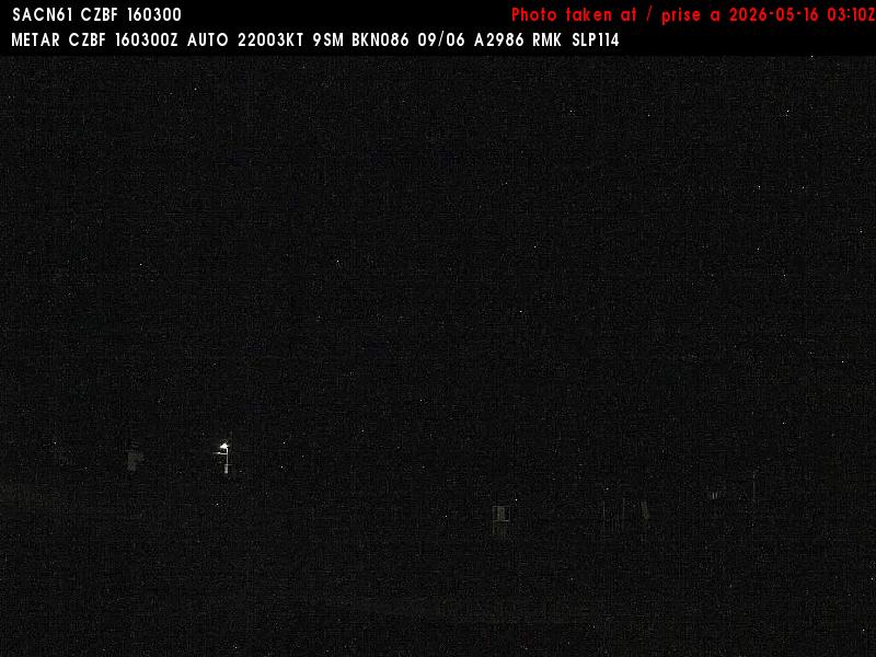 Web Cam image of Bathurst Airport (East)