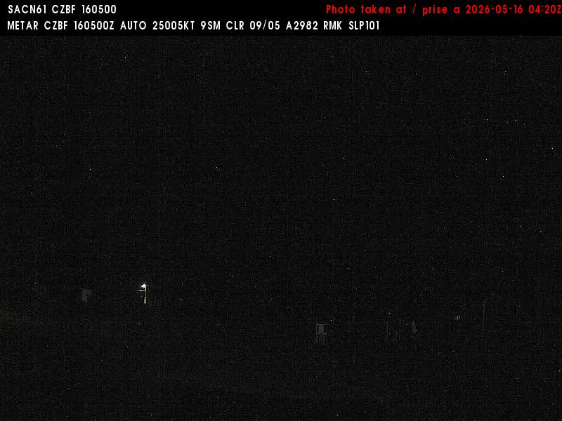 Web Cam image of Bathurst Airport (East)