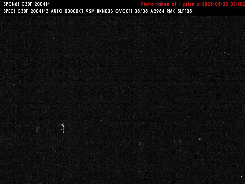Web Cam image of Bathurst Airport (East)
