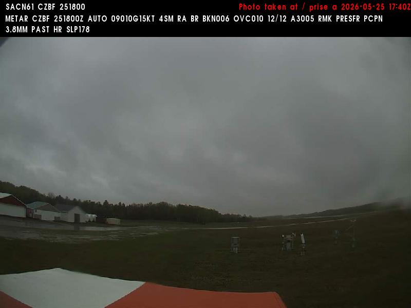 Web Cam image of Bathurst Airport (East)