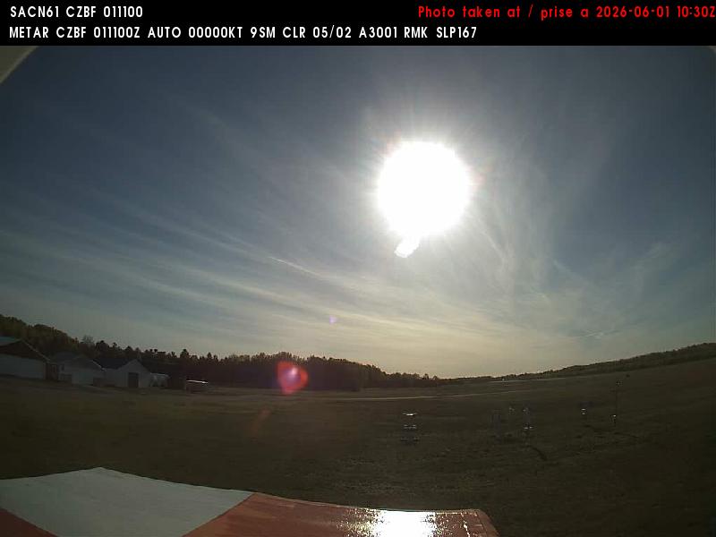 Web Cam image of Bathurst Airport (East)