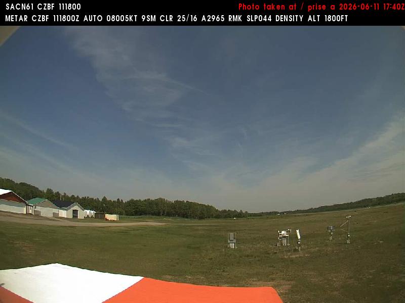 Web Cam image of Bathurst Airport (East)