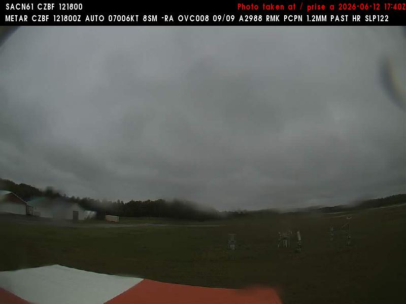 Web Cam image of Bathurst Airport (East)