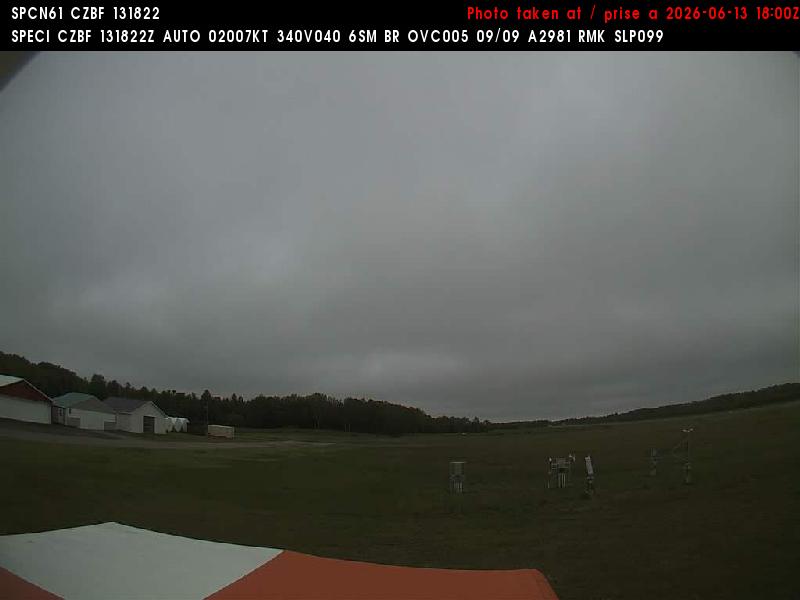 Web Cam image of Bathurst Airport (East)