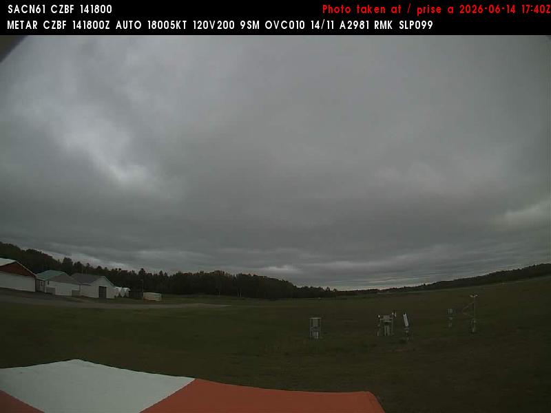 Web Cam image of Bathurst Airport (East)